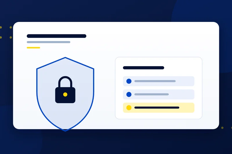 Password manager application showing strong password policy settings